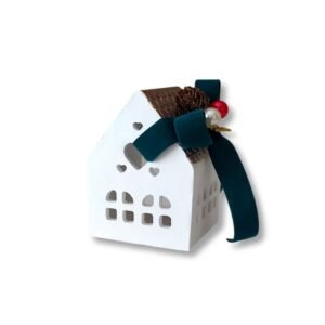 Μίνι πορσελάνινο σπιτάκι - γούρι 2026