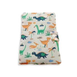 Θήκη βιβλιαρίου υγείας λευκή με Δεινόσαυρους