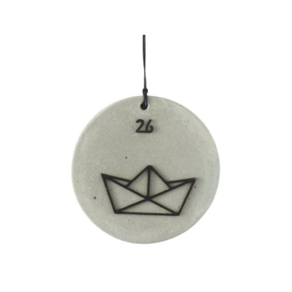 Τσιμεντένιο γούρι 2026, Kαραβάκι