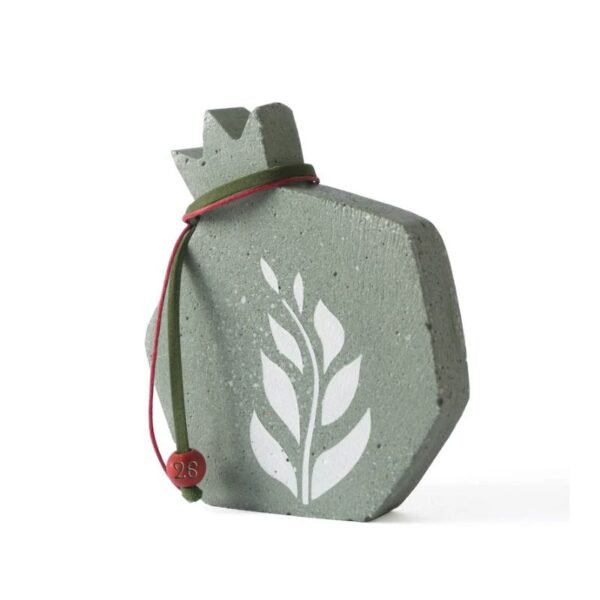 Πράσινο τσιμεντένιο γούρι 2026, Ρόδι