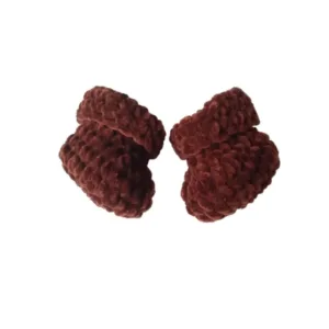 Βρεφικά βελουτέ Παπουτσάκια Αγκαλιάς