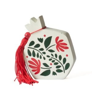 Τσιμεντένιο γούρι 2026, Ρόδι ζωγραφισμένο