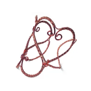 Ρυθμιζόμενο Βραχιόλι Μανσέτα σε τρείς αποχρώσεις του χαλκού