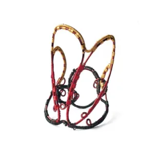 Βραχιόλι Μανσέτα Χαλκού Πολύχρωμο Ρυθμιζόμενο Free Style