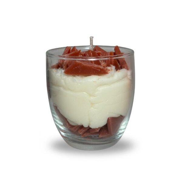 Κερί γαλακτομπούρεκο σε γυάλινο δοχείο