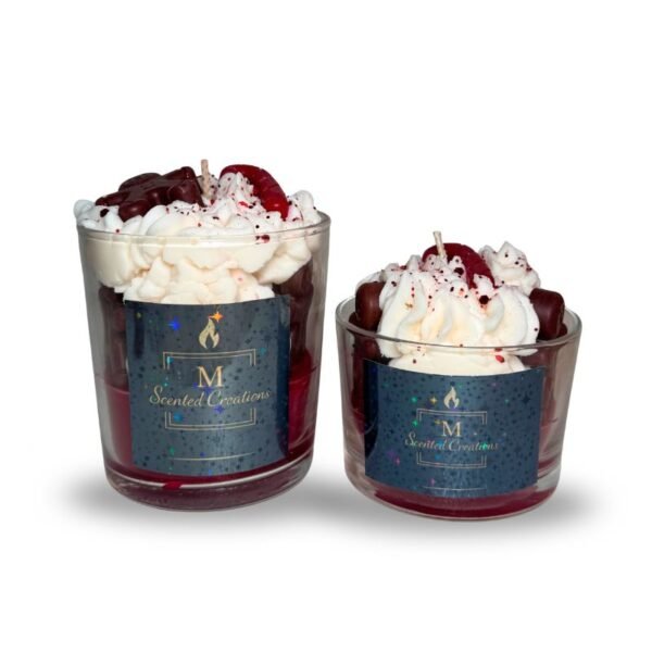 Κερί μελομακάρονο σε γυάλινο δοχείο