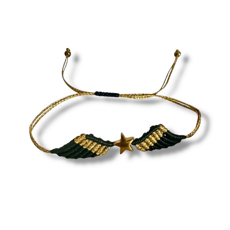 macrame-christougenniatiko-vrachioli-gouri-ftera-aggelou-se-mauro-xryso-metalize-xroma