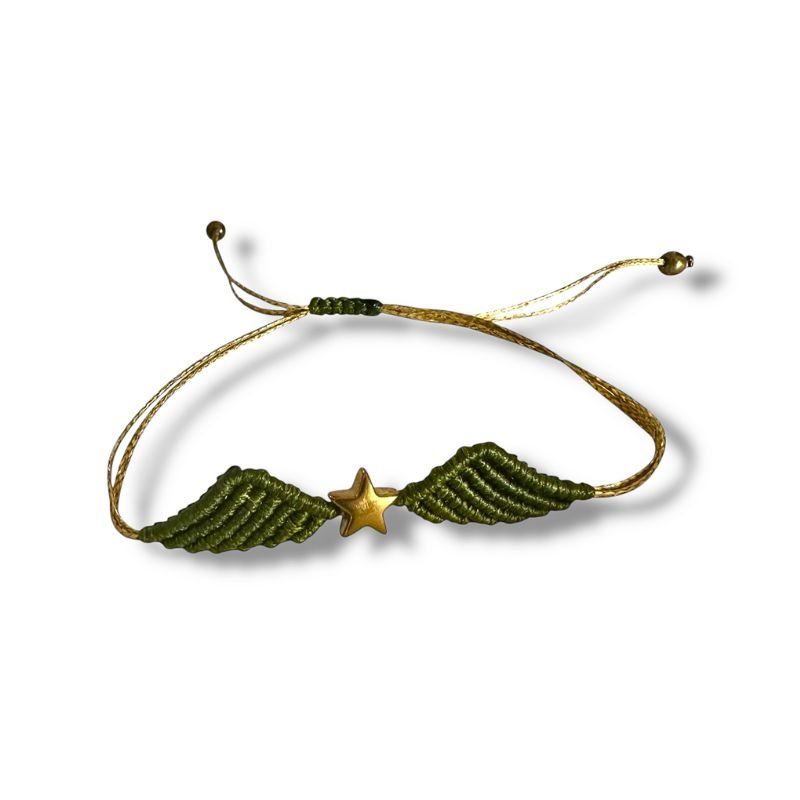 macrame-christougenniatiko-vrachioli-gouri-ftera-aggelou-se-prasino-chroma