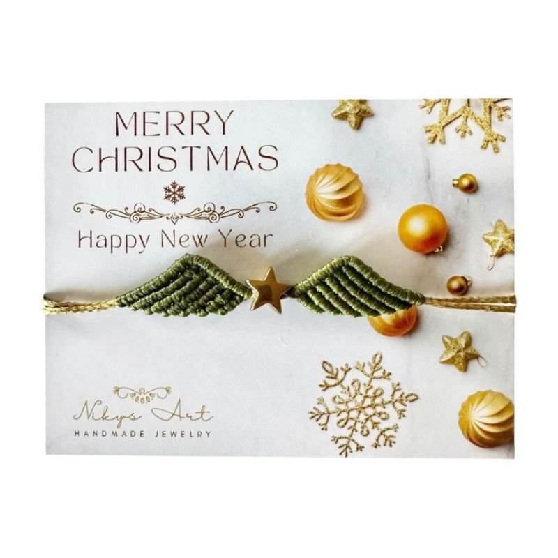 macrame-christougenniatiko-vrachioli-gouri-ftera-aggelou-se-prasino-chroma