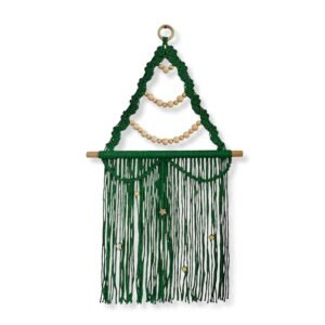 Χειροποίητο Χριστουγεννιάτικο Δέντρο Μακραμέ