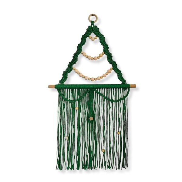 Χειροποίητο Χριστουγεννιάτικο Δέντρο Μακραμέ