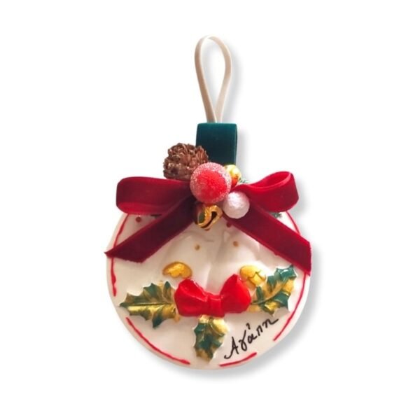 Χριστουγεννιάτικο Πορσελάνινο γούρι ''Αγάπη''