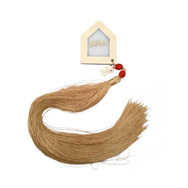 Γούρι 2026 επιτραπέζιο σπιτάκι με ευχή