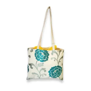 Υφασμάτινη Τσάντα / Tote Bag, Λουλούδια