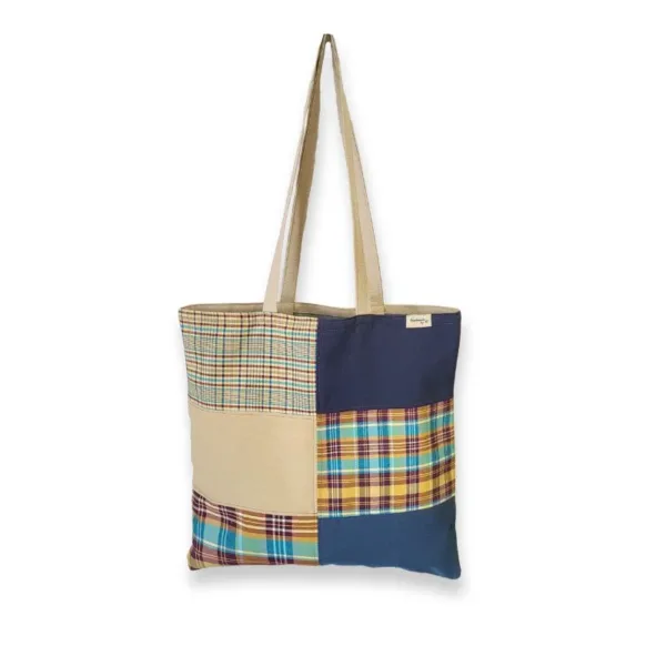 Υφασμάτινη Τσάντα / Tote Bag Patchwork
