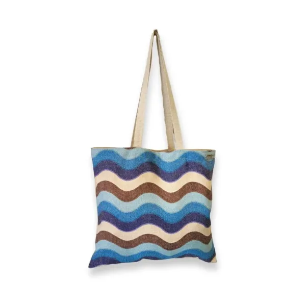 Υφασμάτινη Τσάντα / Tote Bag, Κύματα