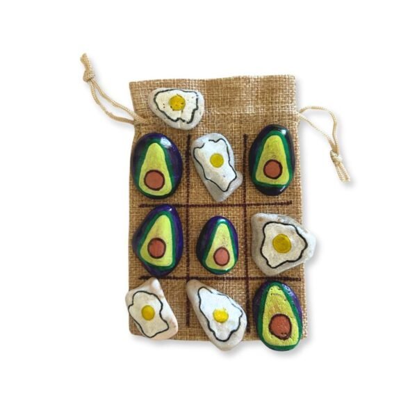 Τρίλιζα σε πουγκί, Αβοκάντο-Αυγουλάκια