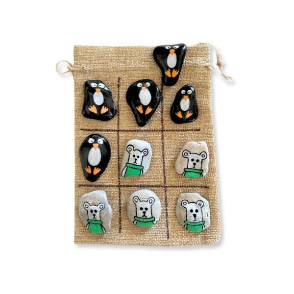 Τρίλιζα σε πουγκί, πιγκουινάκια-αρκουδίτσα