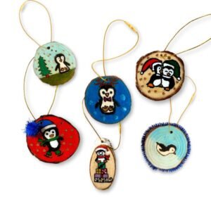 Χριστουγεννιάτικο στολίδι με Πιγκουίνους