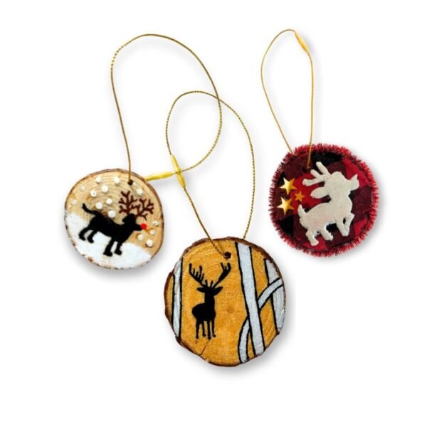 Χριστουγεννιάτικα στολίδια με Τάρανδους