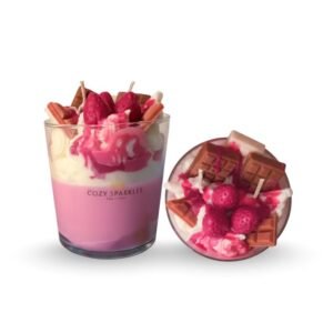 Cake κερί σόγιας σε δοχείο