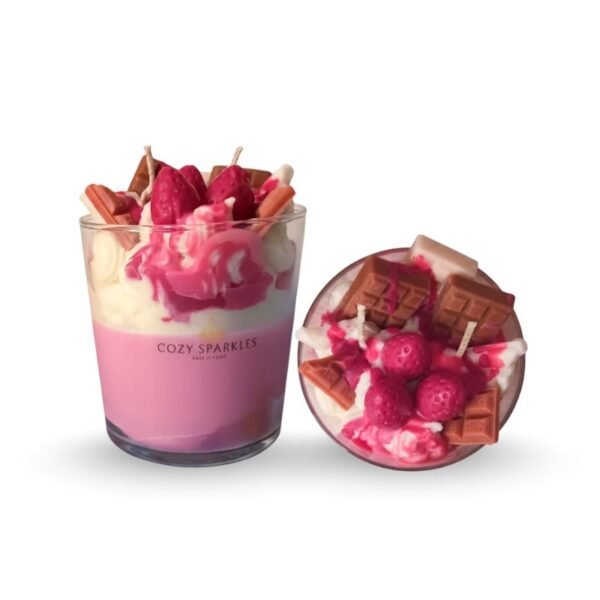 Cake κερί σόγιας σε δοχείο