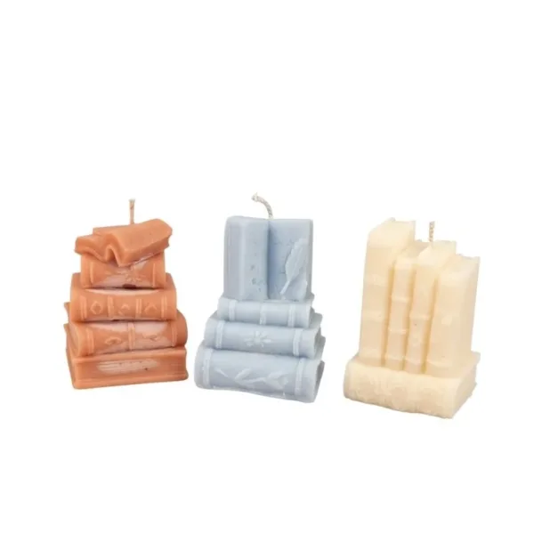 Κερί σόγιας σε μορφή βιβλίου