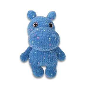 Μπλε ιπποπόταμος βελουτέ