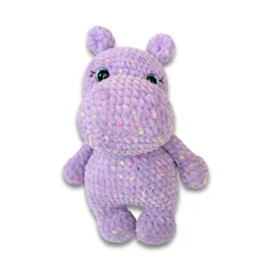 Λιλά ιπποπόταμος βελουτέ