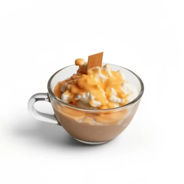 Κερί σόγιας σε μορφή ζεστής σοκολάτας