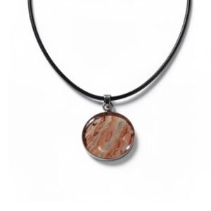 Γυναικείο κολιέ Pink Stone