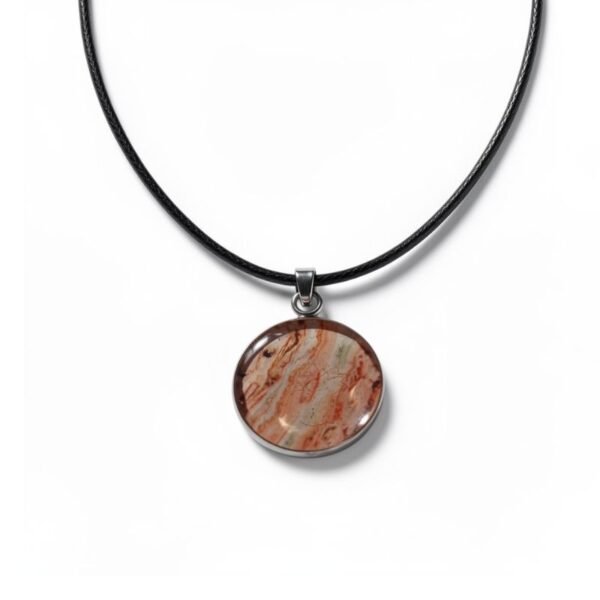 Γυναικείο κολιέ Pink Stone