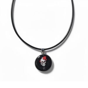 Κολιέ μενταγιόν "Roza Mortis"