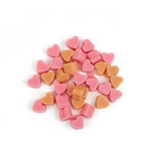 Wax melts σε Μίνι καρδίες