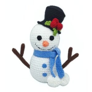 Πλεκτός χιονάνθρωπος