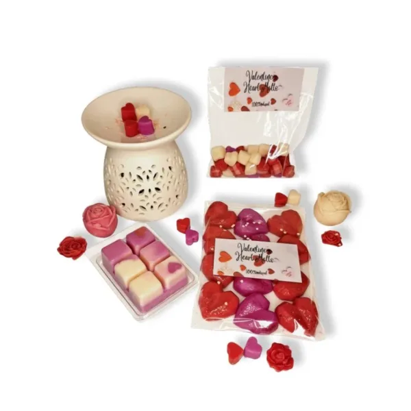Σετ δώρου Αρωματισμού Αγίου Βαλεντίνου με Καυστήρα, Melts & Μπάρα