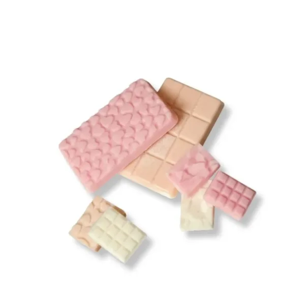 Wax melts σε μορφή μπάρας σοκολάτας