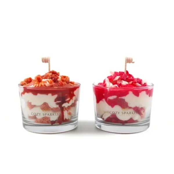 Κερί σόγια σε μορφή επιδορπίου