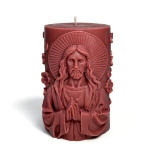 Κερί Χριστός από Φυσικό Κερί Ελαιοκράμβης