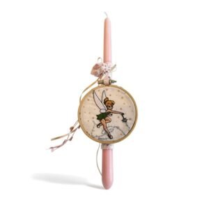 Λαμπάδα παιδική με τελαράκι ''Νεράιδα" (35εκ)