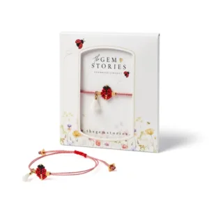 Μαρτάκι Miyuki με Πασχαλίτσα (Κόκκινη)