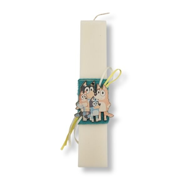 Αρωματική λαμπάδα Οικογένεια σκυλάκια