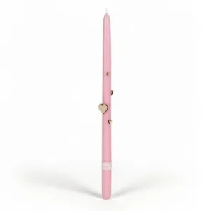 Λαμπάδα καρδούλες