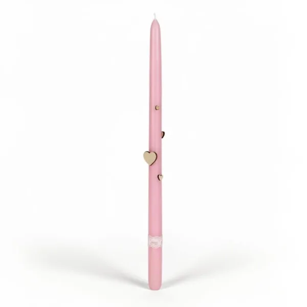 Λαμπάδα καρδούλες