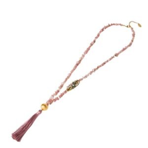 Κολιέ με Τουρμαλίνη και Μαργαριτάρι