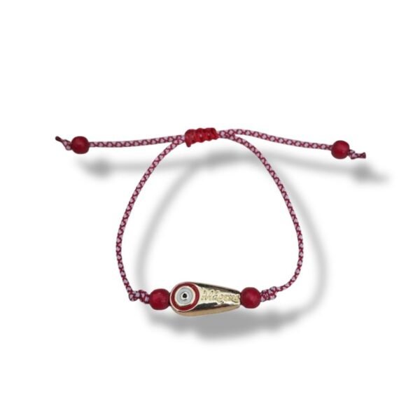 Mαρτάκι με μεταλλικό στοιχείο δάκρυ και ματάκι με σμάλτο