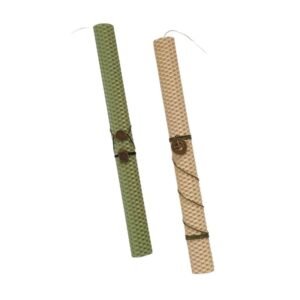 Ανδρική πασχαλινή λαμπάδα με μεταλλικό στοιχείο