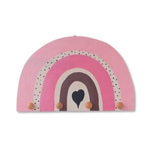 Παιδική κρεμάστρα τοίχου, Ουράνιο τόξο (41*28*2,5)