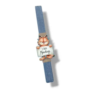 Λαμπάδα εφηβική/ενηλίκων με ξύλινο διακοσμητικό