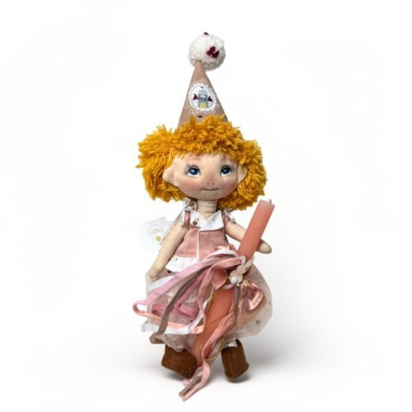 Σετ Πασχαλινή λαμπάδα κούκλα